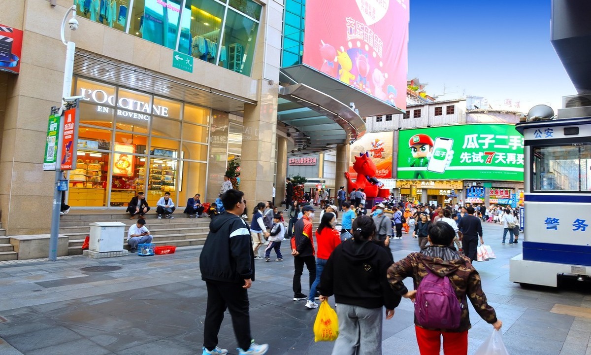 深圳步行街印象