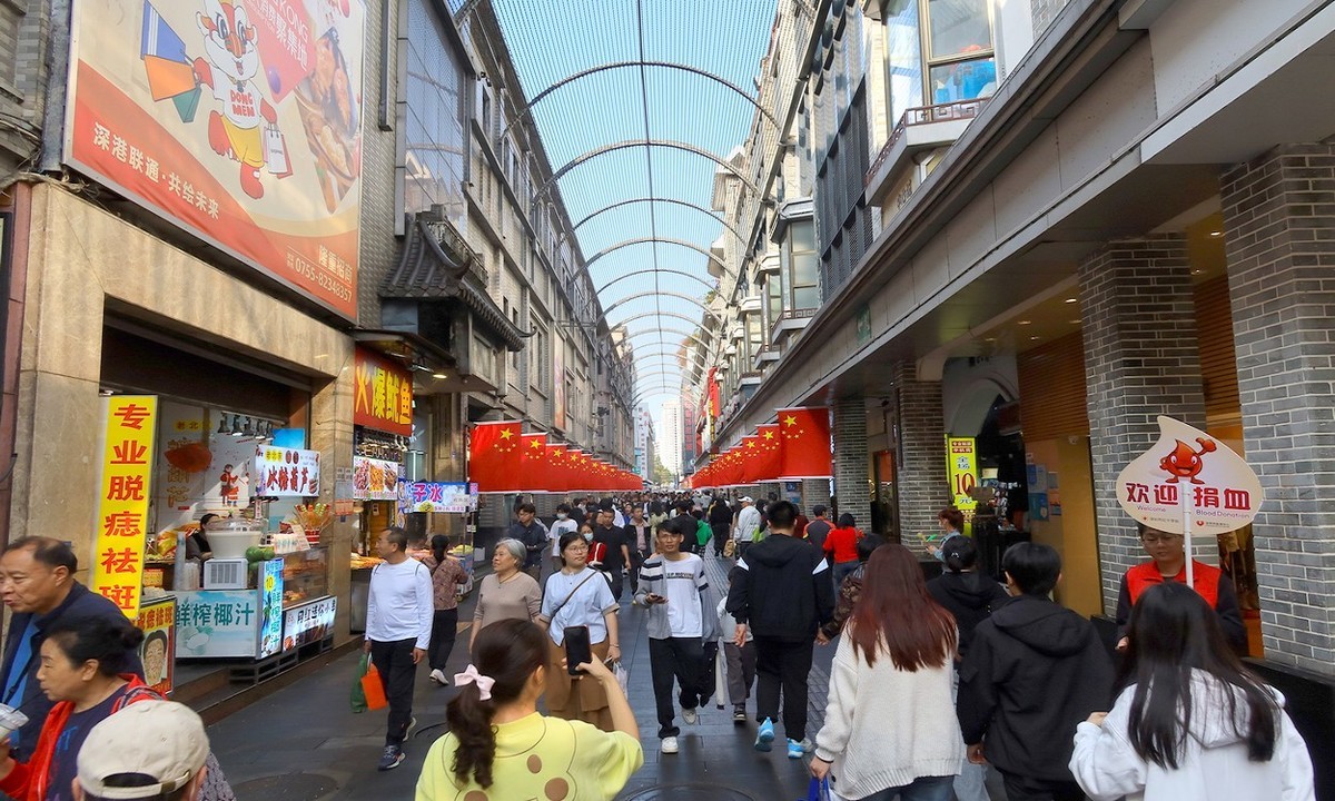 深圳步行街印象