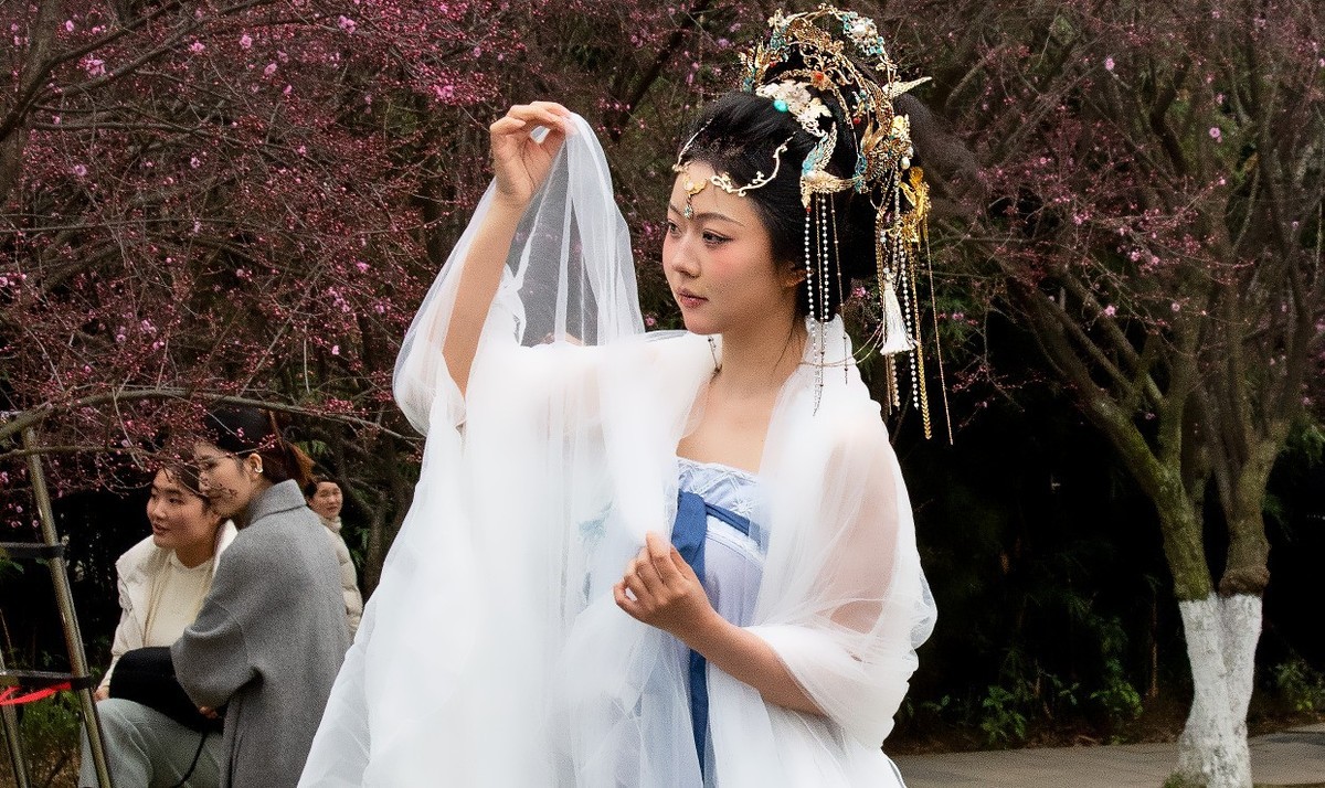 2025.2.26，游成都植物园1（人像）。