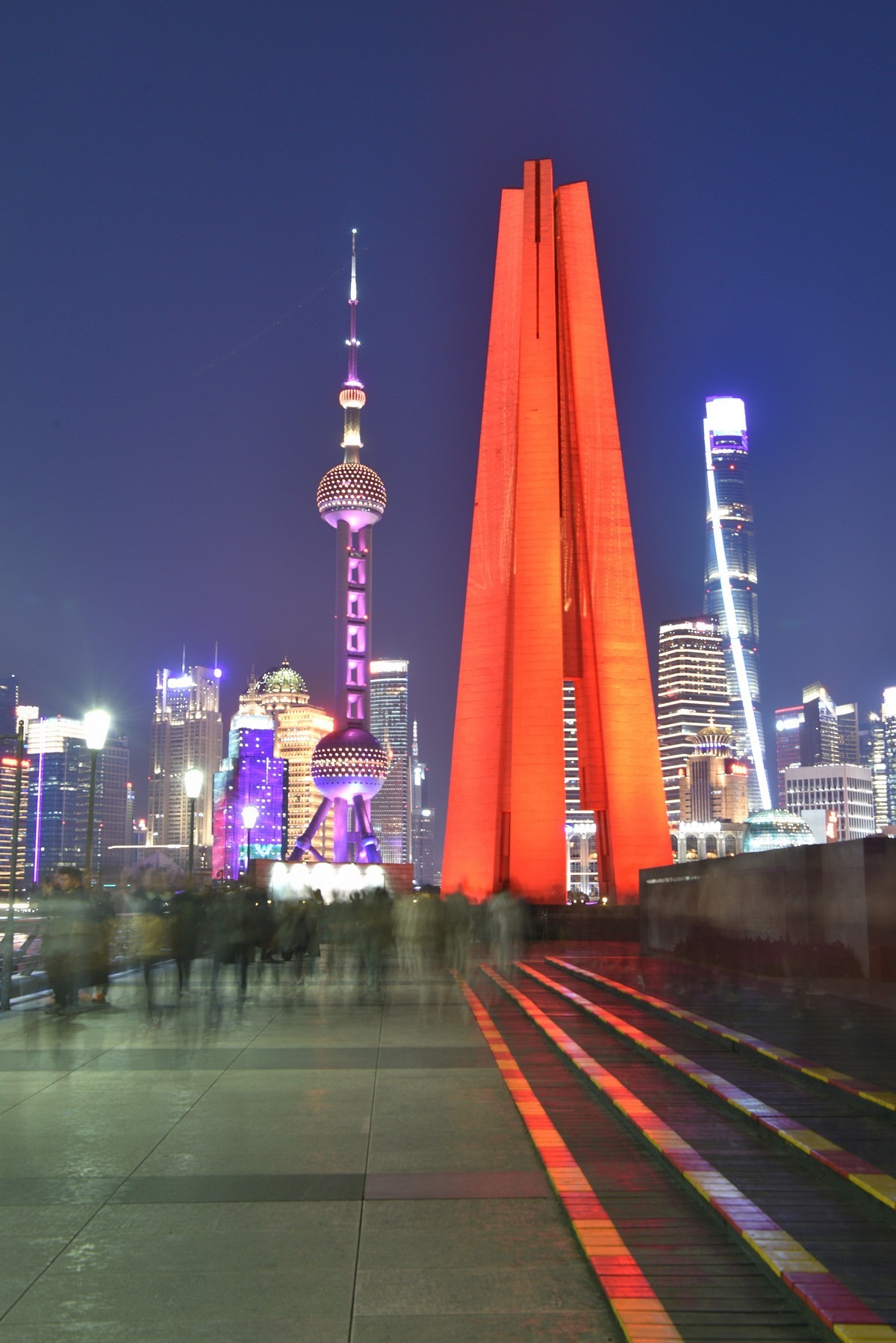 魔都外滩，夜景璀璨