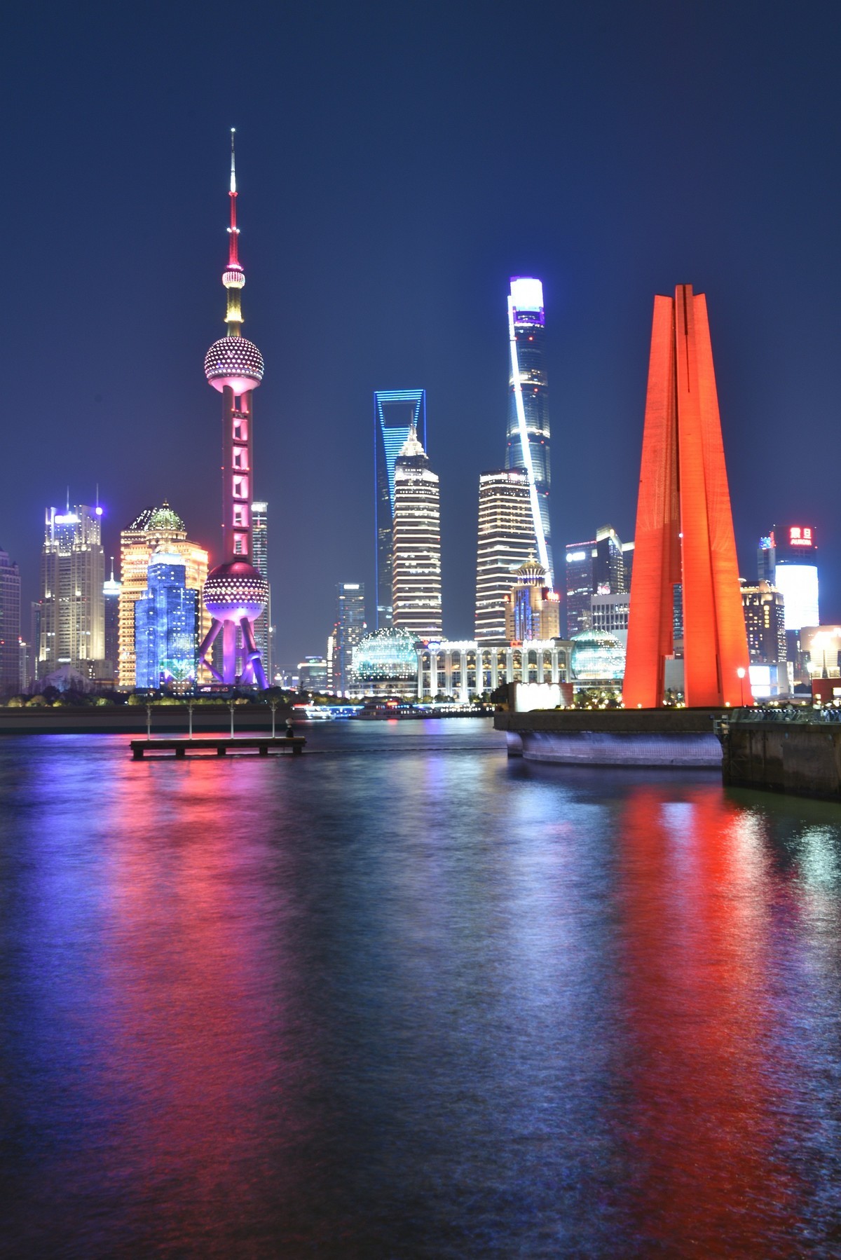 魔都外滩，夜景璀璨