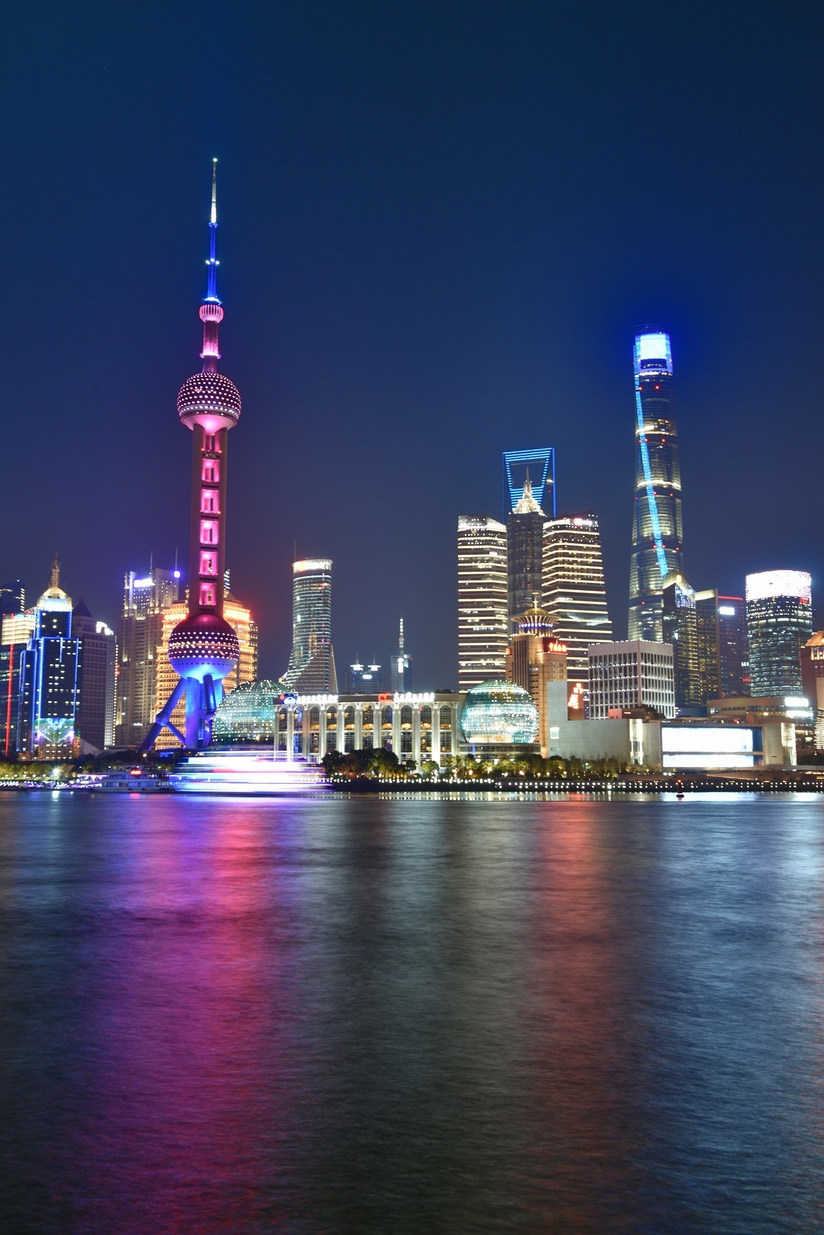 魔都外滩，夜景璀璨