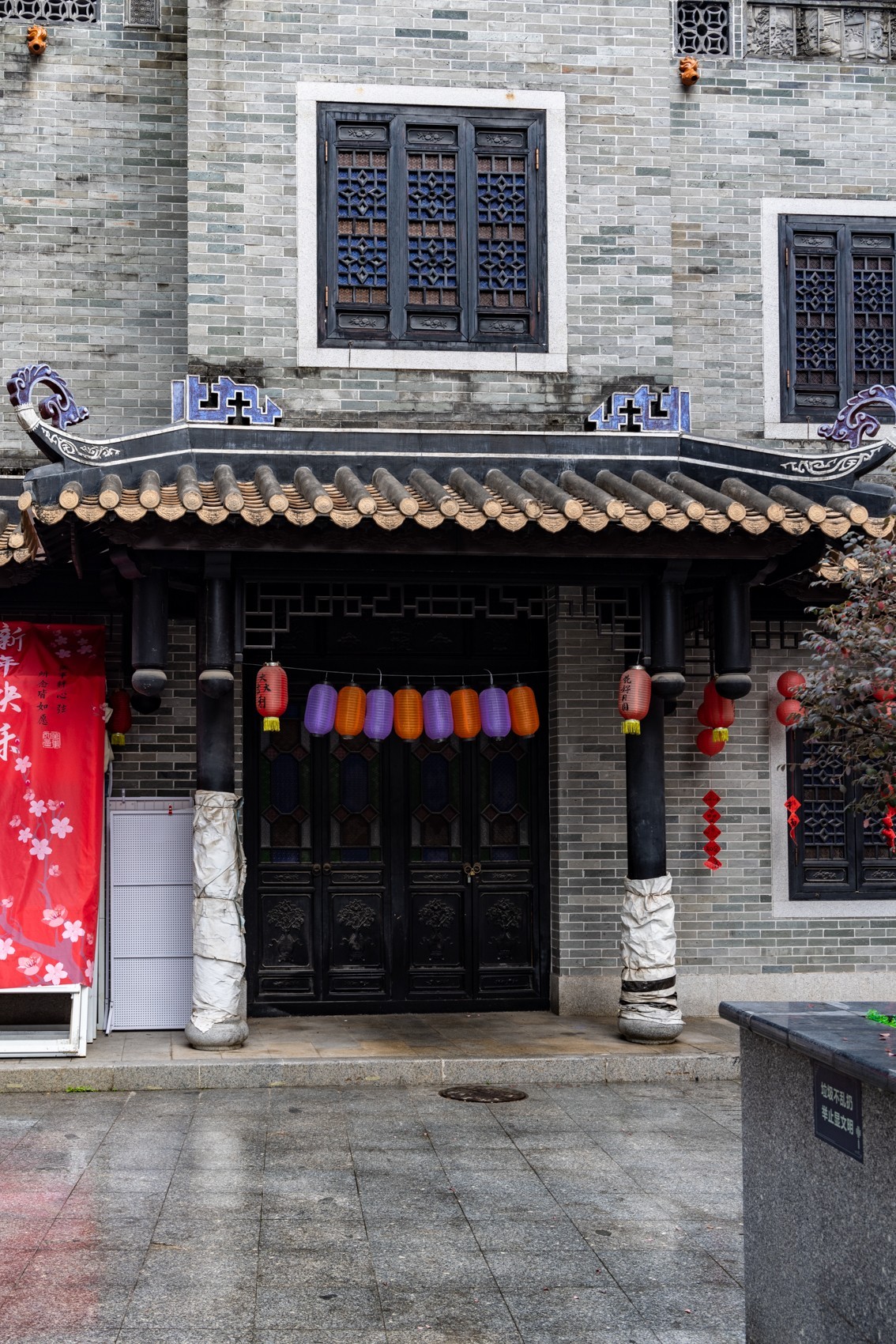 顺德——修复中的古建