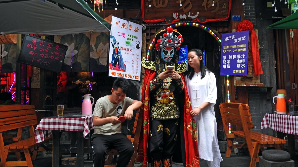 记忆中的成都人文小景印象