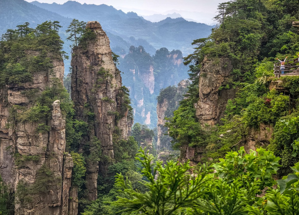 张家界     武陵源之黄石寨（4）