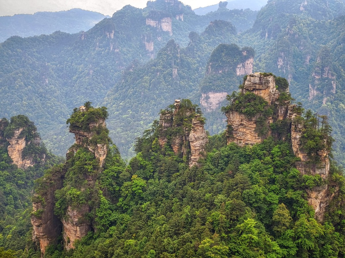 张家界     武陵源之黄石寨（4）