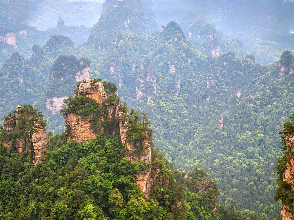 张家界     武陵源之黄石寨（4）