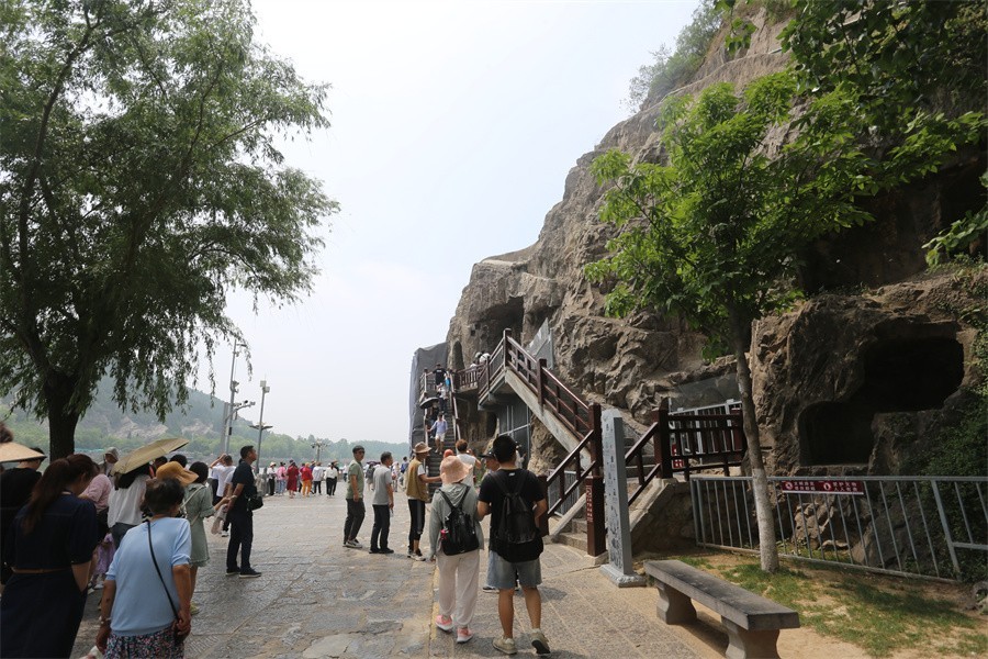 5.19.洛阳龙门石窟景区的印象