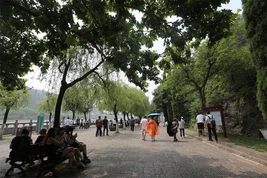 5.19.洛阳龙门石窟景区的印象
