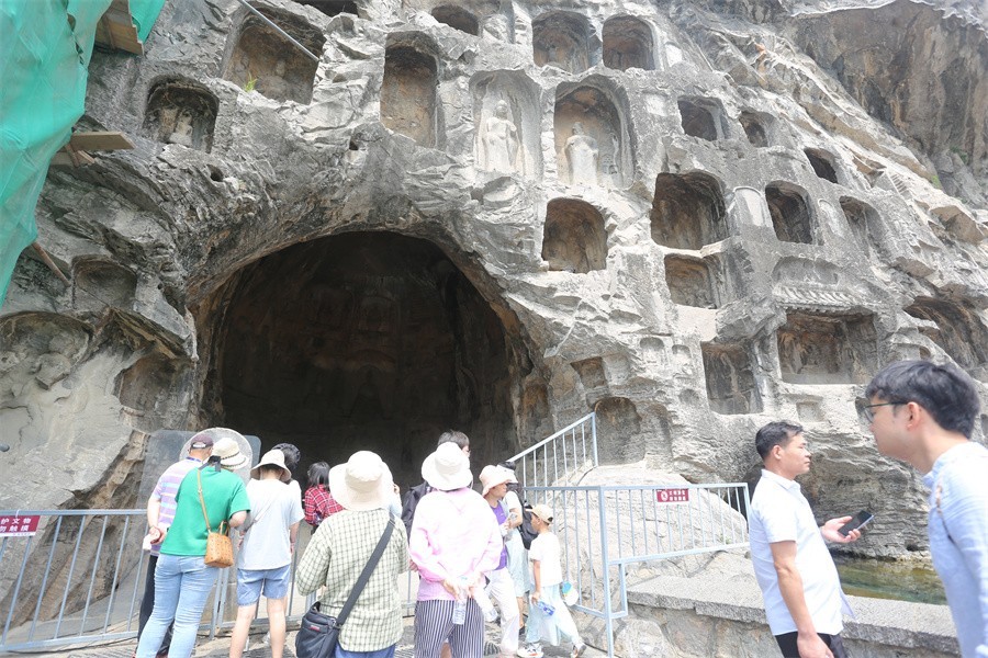5.19.洛阳龙门石窟景区的印象