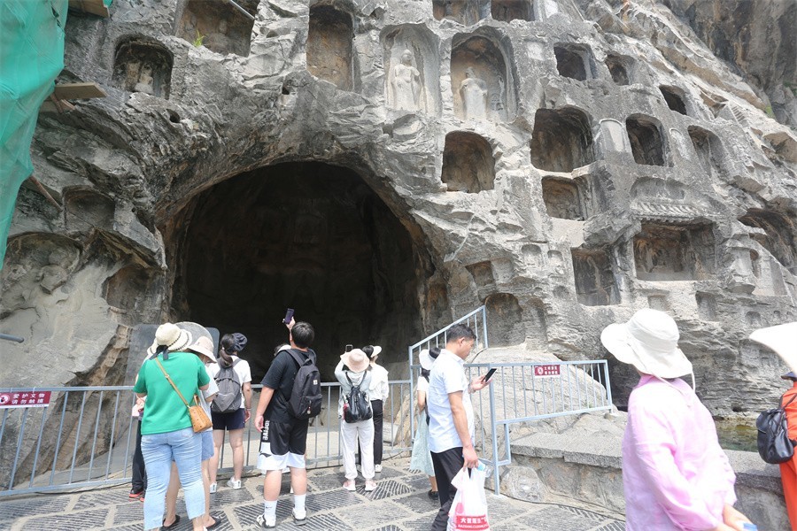 5.19.洛阳龙门石窟景区的印象