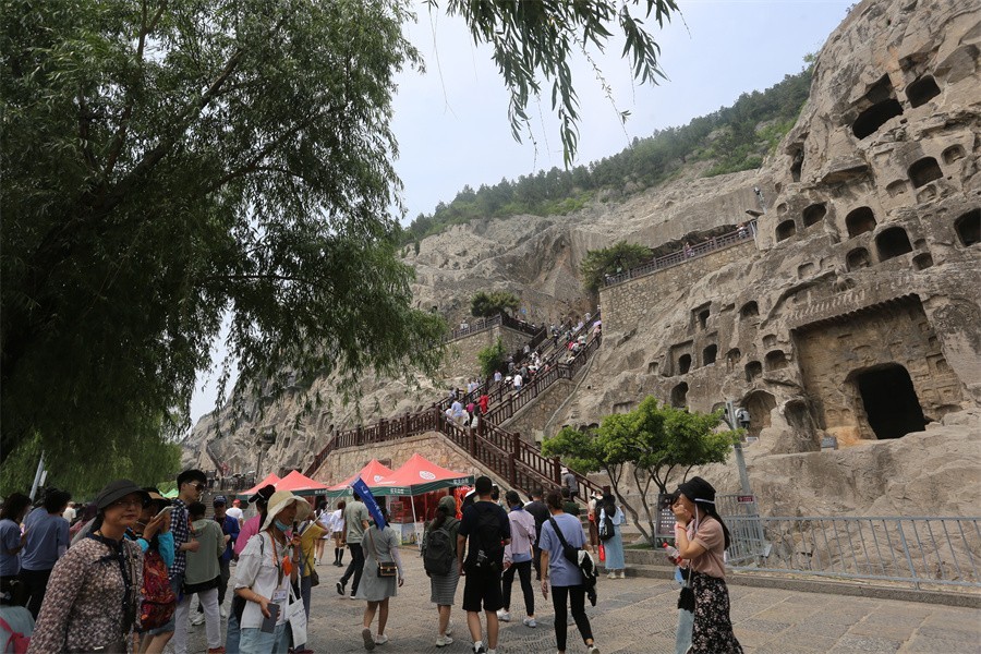 5.19.洛阳龙门石窟景区的印象