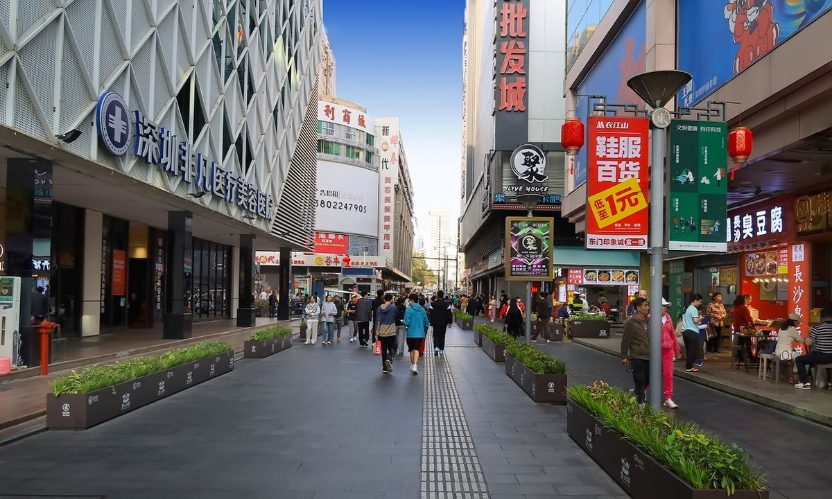深圳步行街印象