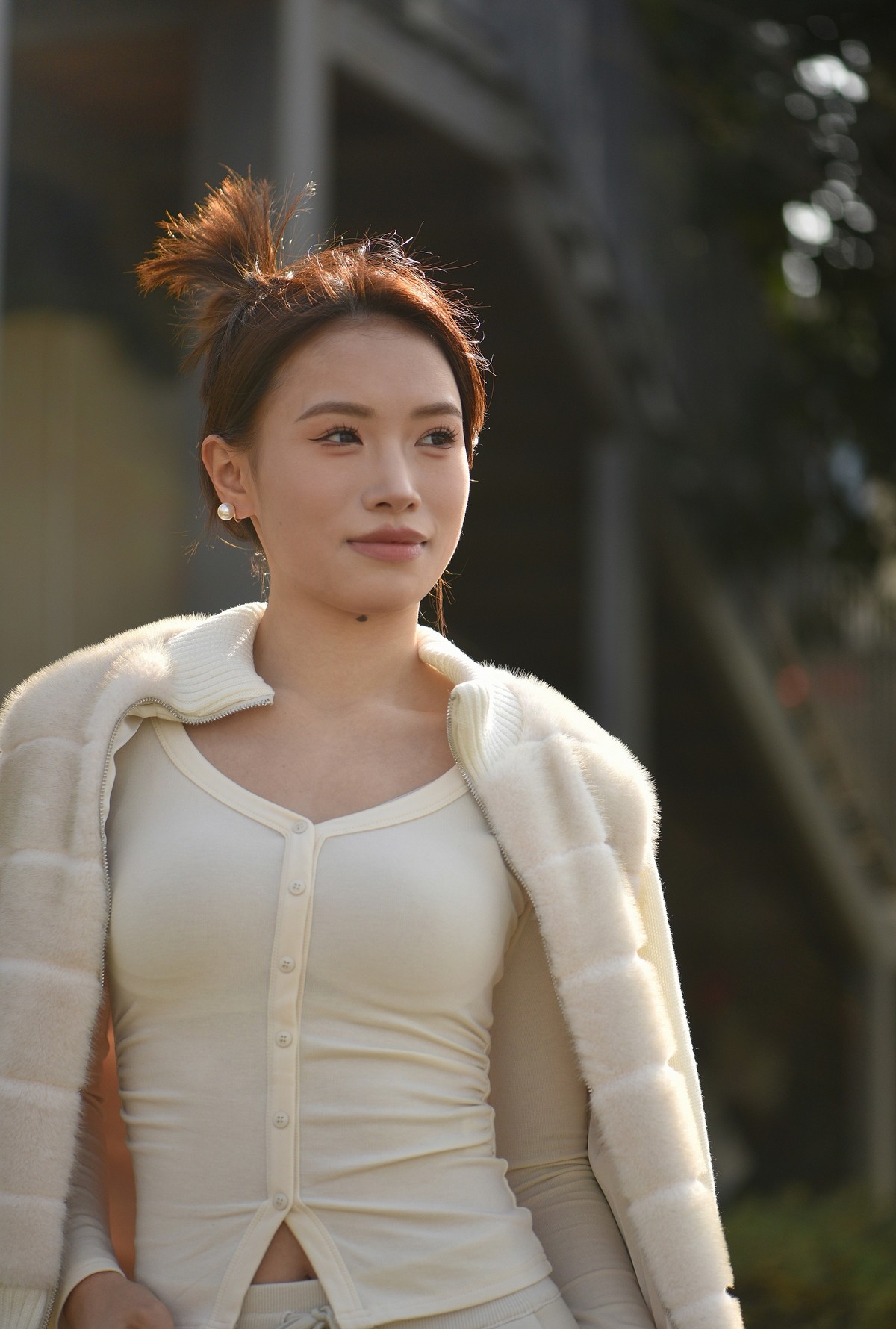 后湖少女，青春靓丽