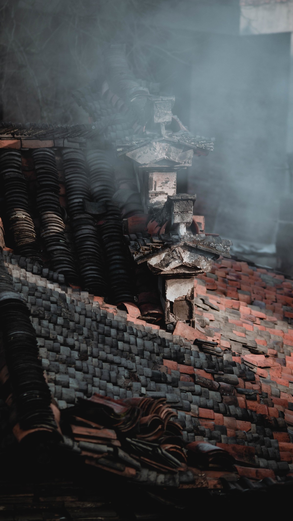 过年老家的杂片，天太冷