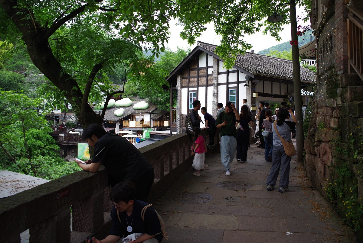 节日的米市文化街