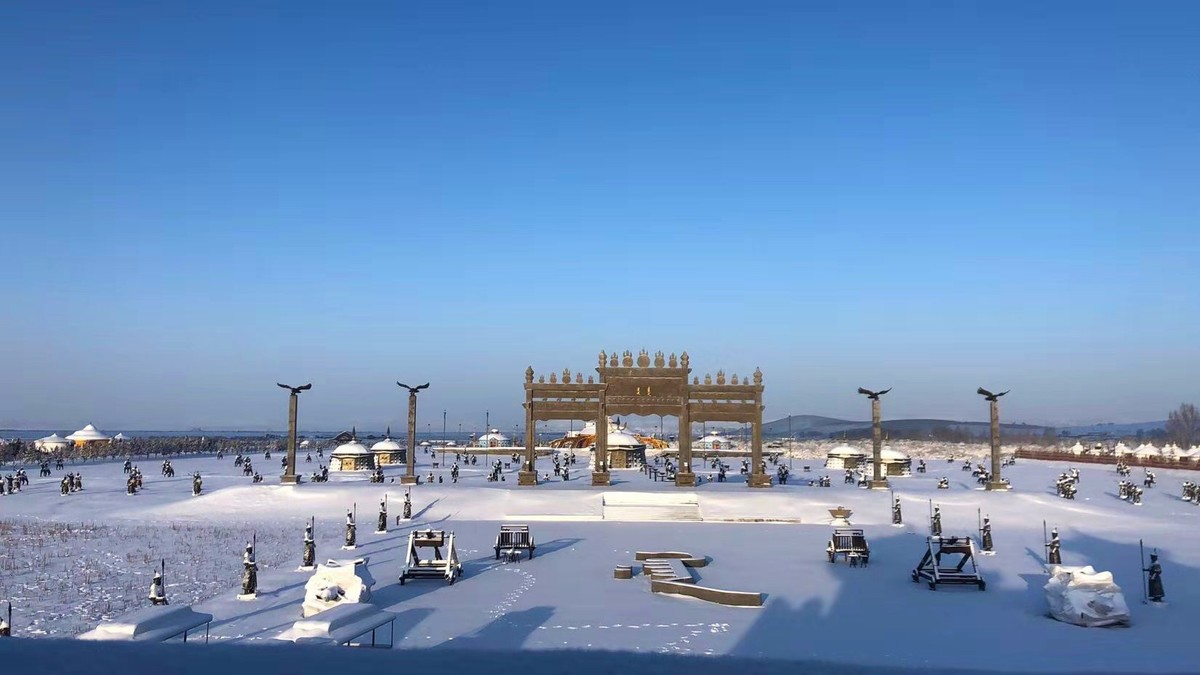 京北草原大汗行宫 | 秋意暮，冬韵至