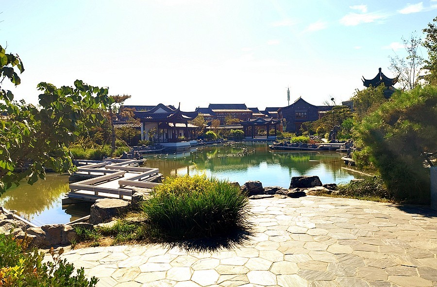 《不老松：纪实摄影》大美沧州系列報道：手机拍南川老街里的花园景！ (2)