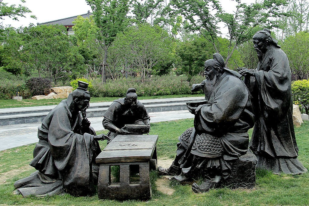 一组雕塑(酒文化)=2