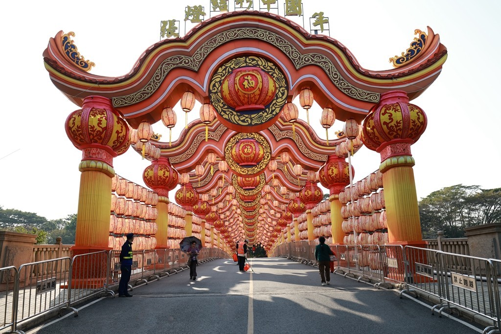 2025年粤港澳大湾区灯会日景