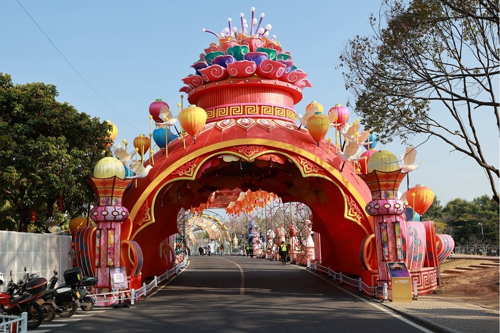 2025年粤港澳大湾区灯会日景