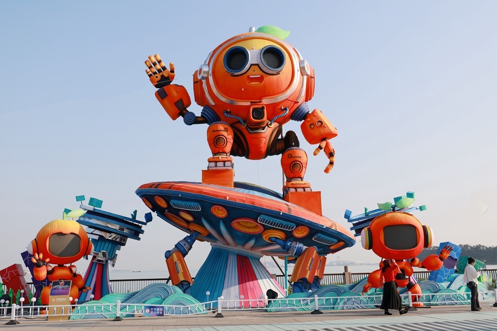 2025年粤港澳大湾区灯会日景