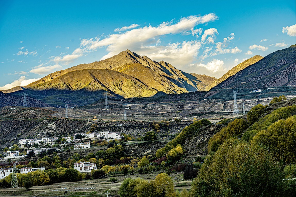 行走在318国道--甘孜--乡城县青德镇【14】