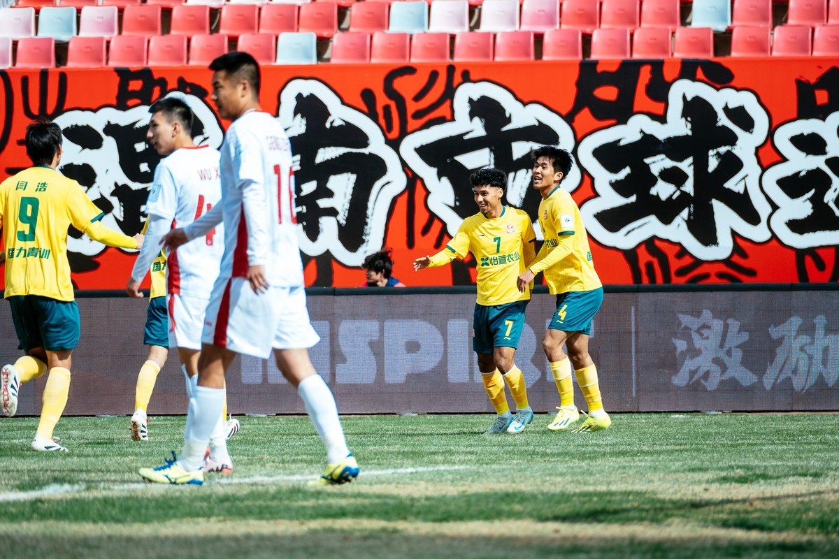 2025中国足协杯：陕西西北青年人主场4比1战胜赣州瑞狮比赛图集