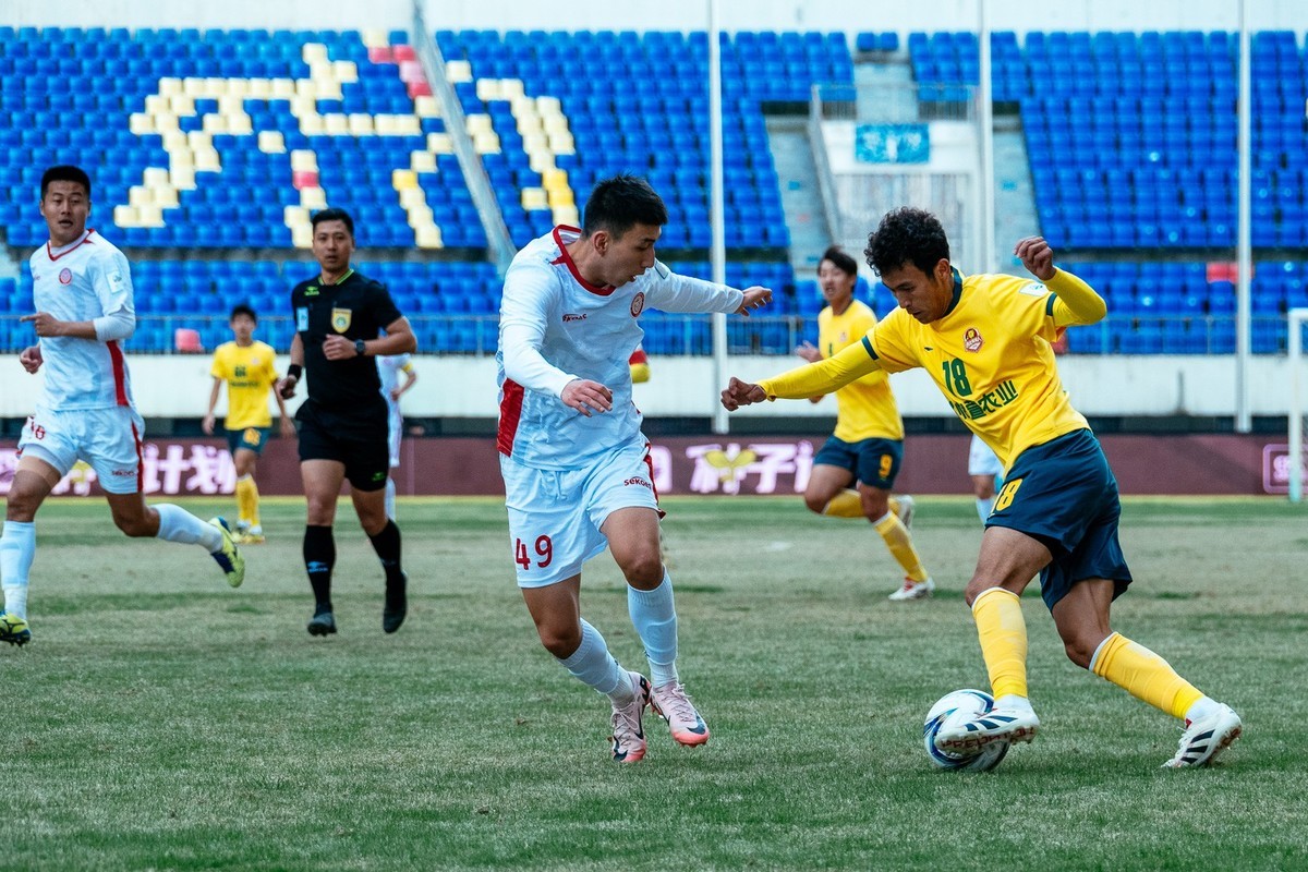 2025中国足协杯：陕西西北青年人主场4比1战胜赣州瑞狮比赛图集