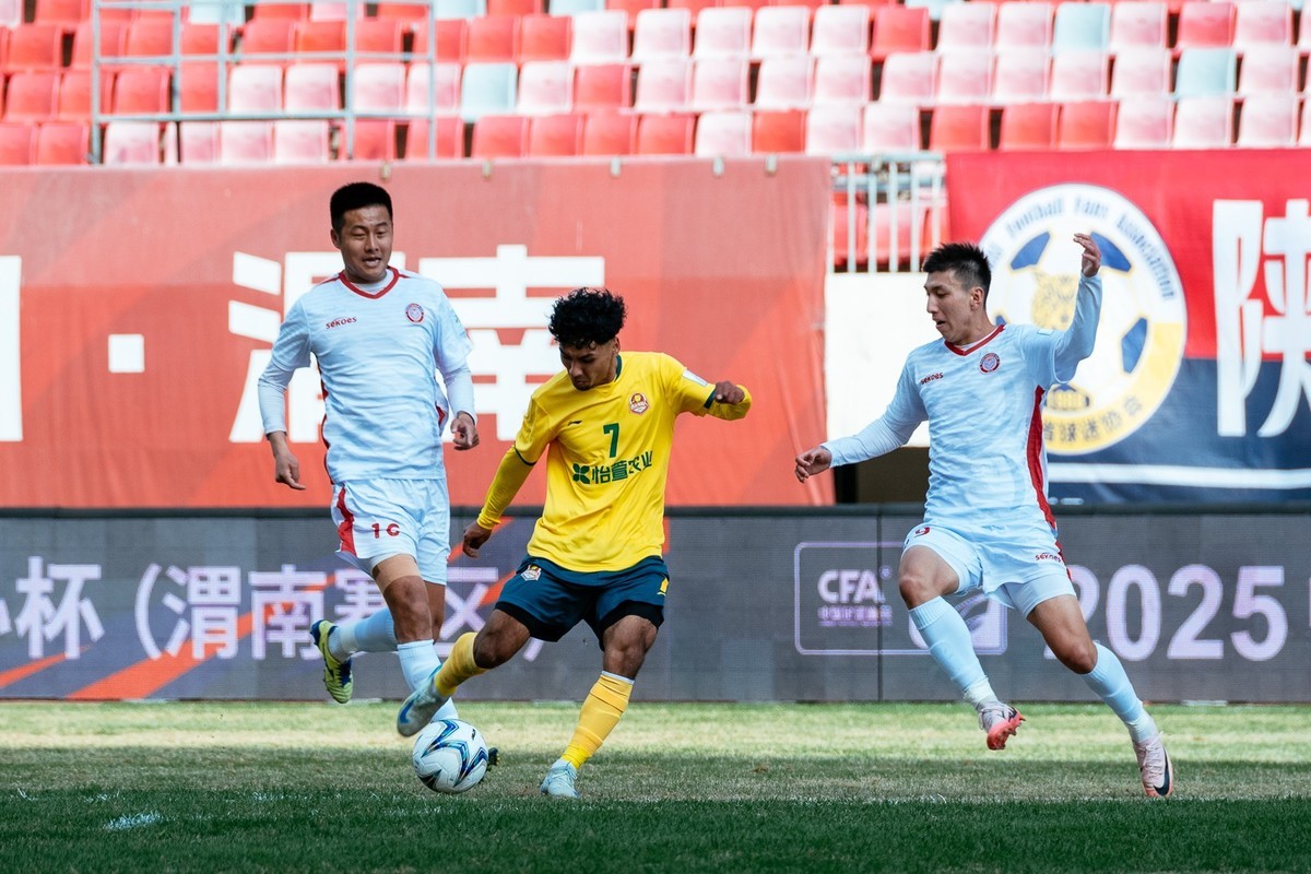 2025中国足协杯：陕西西北青年人主场4比1战胜赣州瑞狮比赛图集