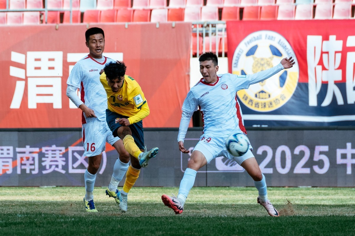 2025中国足协杯：陕西西北青年人主场4比1战胜赣州瑞狮比赛图集