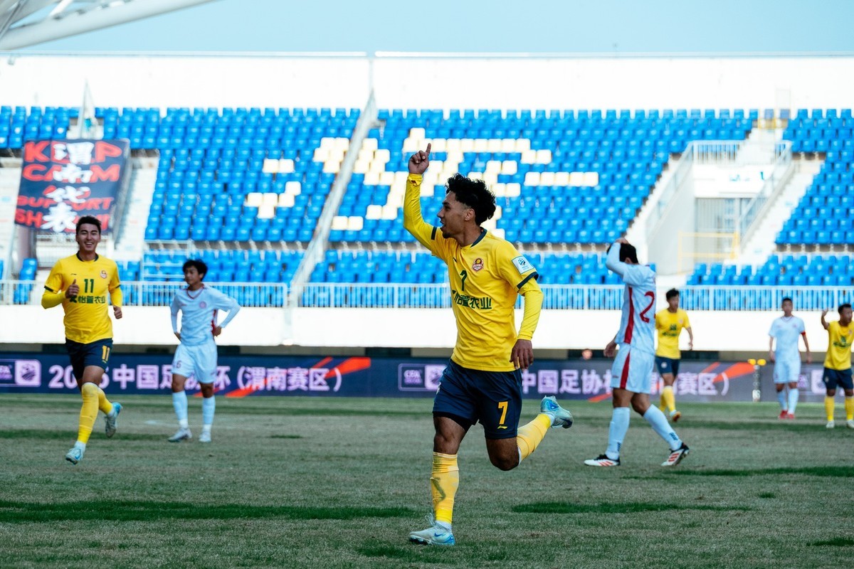 2025中国足协杯：陕西西北青年人主场4比1战胜赣州瑞狮比赛图集