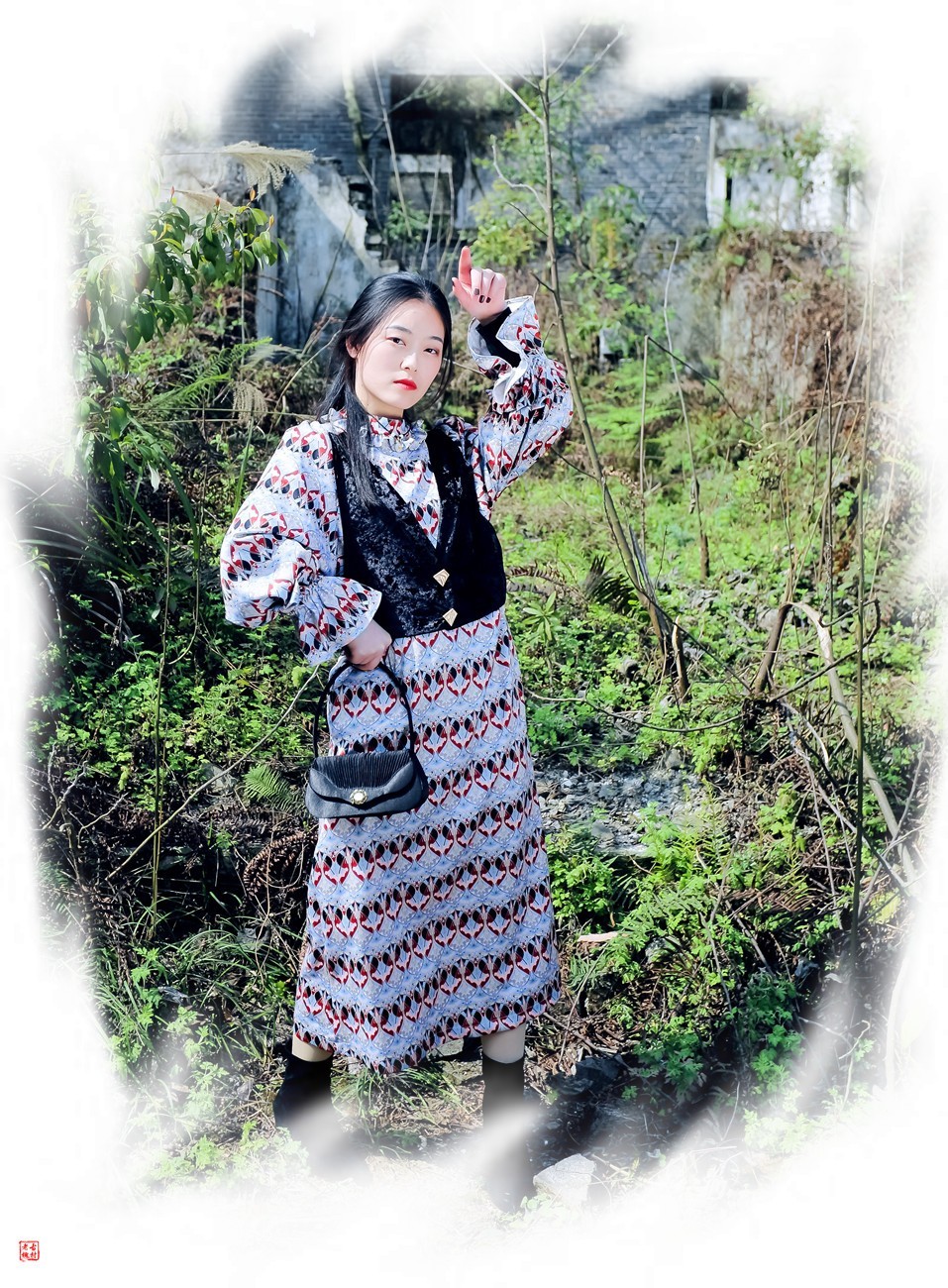 #大拜年# 虎年带个美女给您拜年！(2)