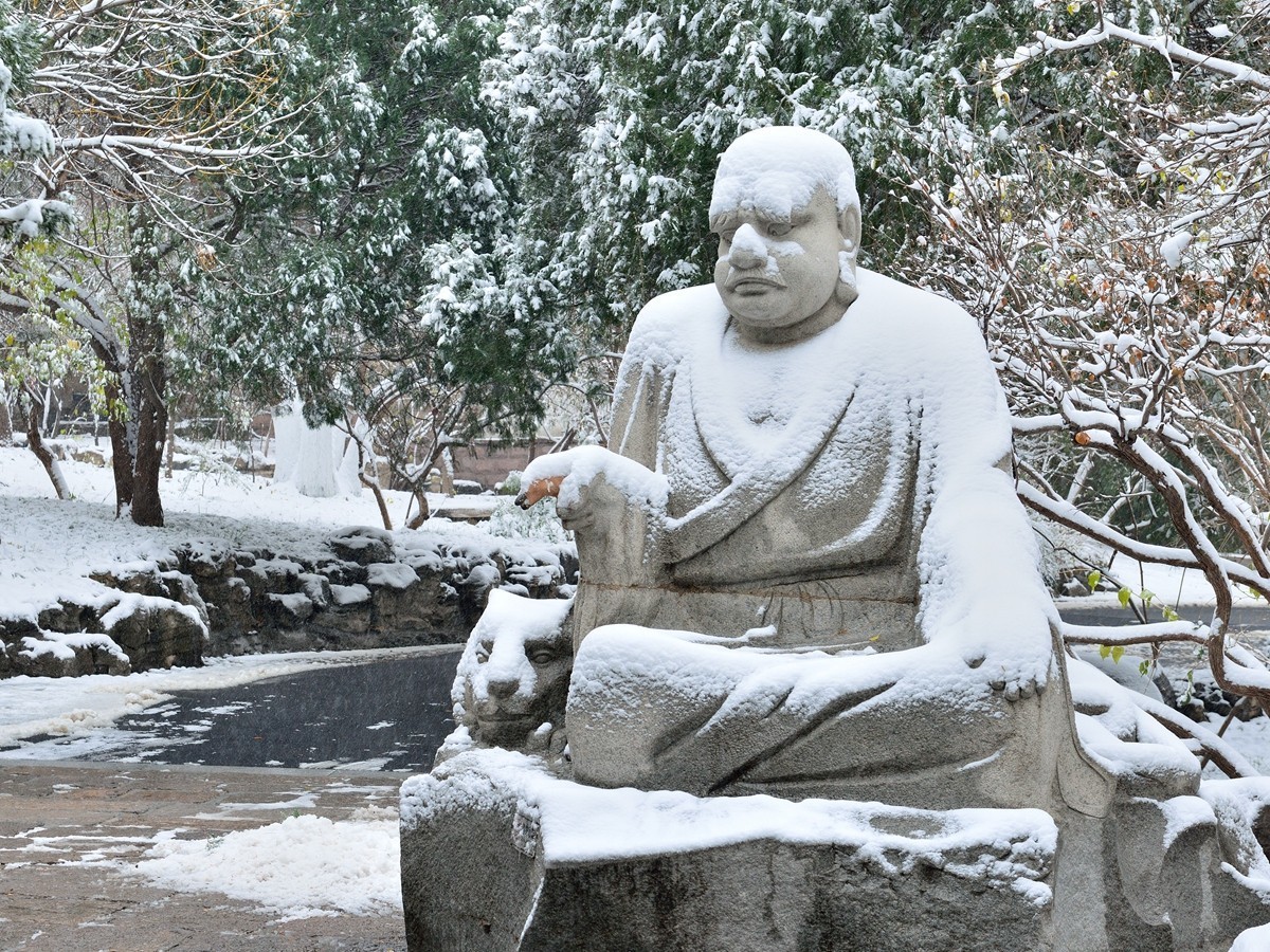 【视觉光影】雪后千佛山（4）