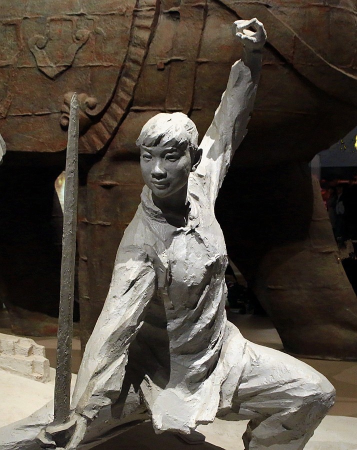 《不老松：纪实摄影》大美沧州系列報道：中国大运河非物质文化遗产展示舘！(15)泥塑：