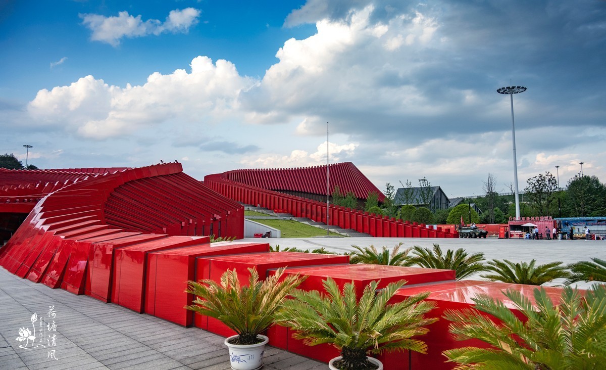 贵州长征文化数字艺术馆(红飘带)、