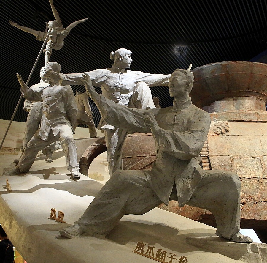 《不老松：纪实摄影》大美沧州系列報道：中国大运河非物质文化遗产展示舘！(15)泥塑：