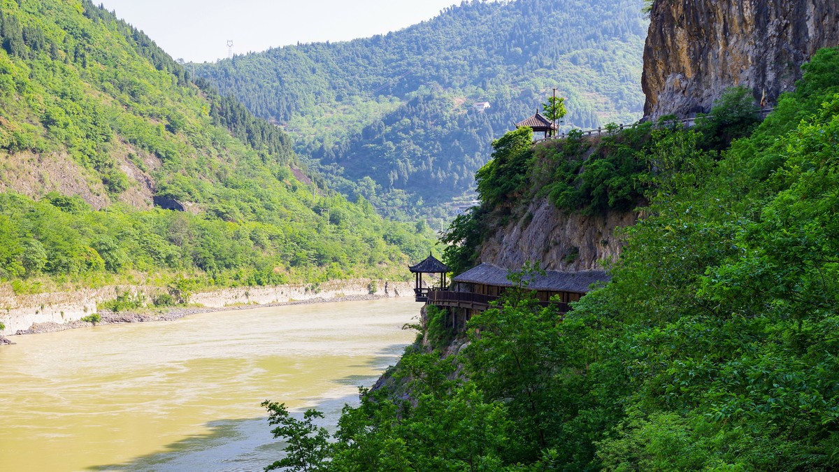 四川广元川北门户--明月峡【3】