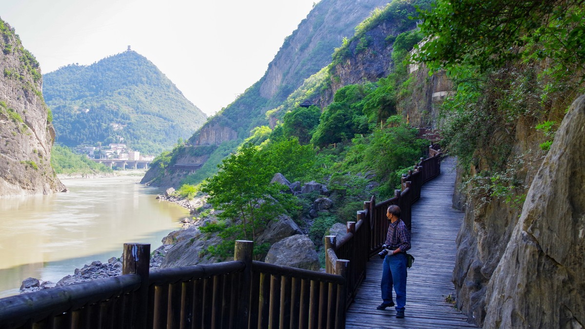 四川广元川北门户--明月峡【3】