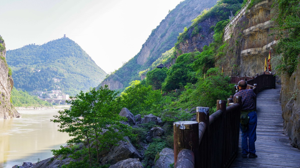 四川广元川北门户--明月峡【3】