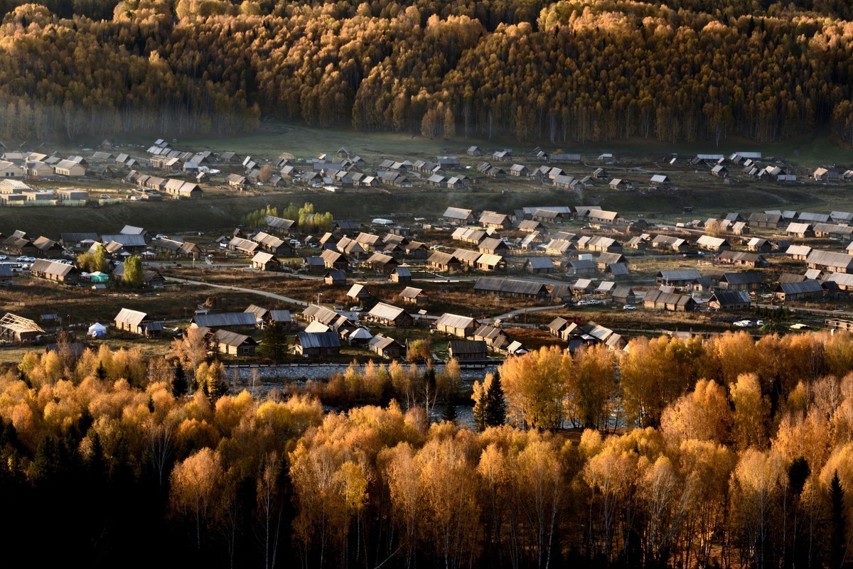 初秋北疆行——阳光洒在禾木村【4】