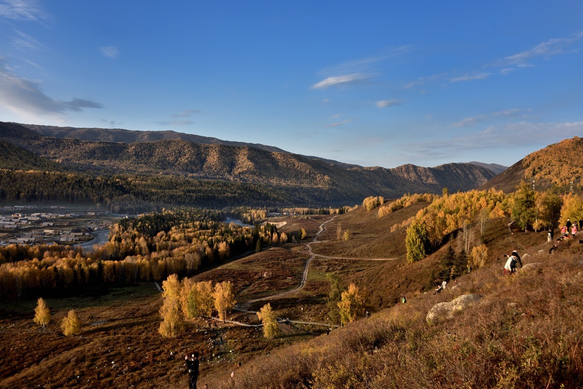 初秋北疆行——阳光洒在禾木村【4】