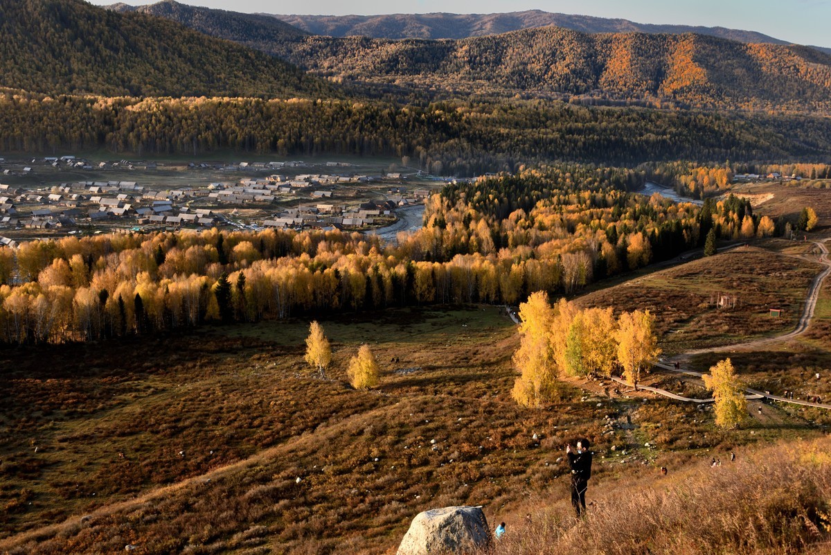 初秋北疆行——阳光洒在禾木村【4】