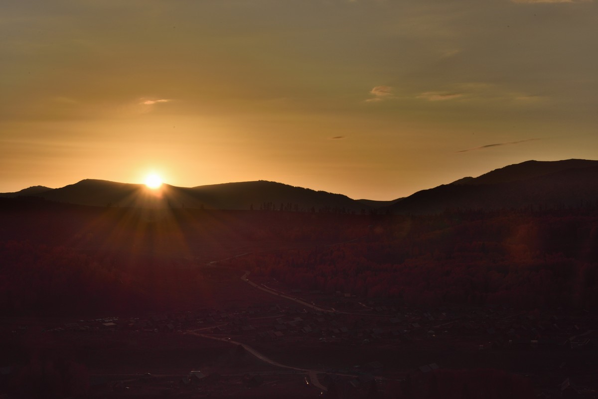 初秋北疆行——阳光洒在禾木村【4】