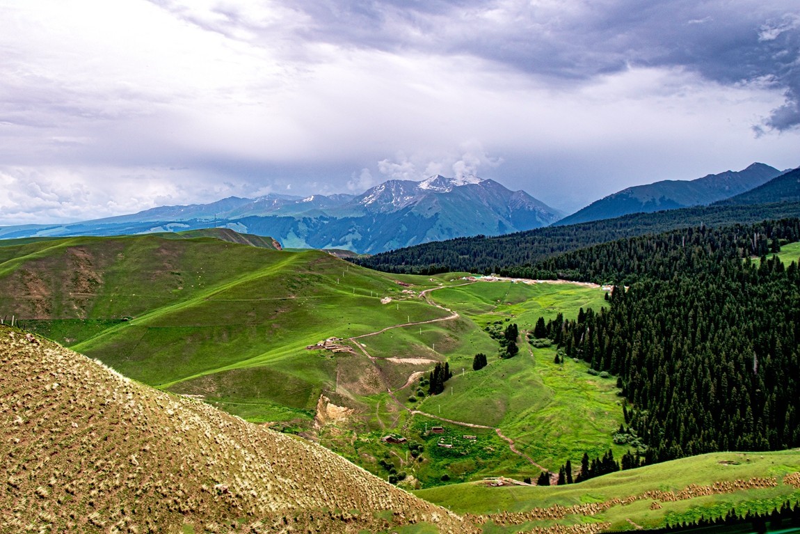 新疆行游--琼库什台返回特克斯县途中【5】