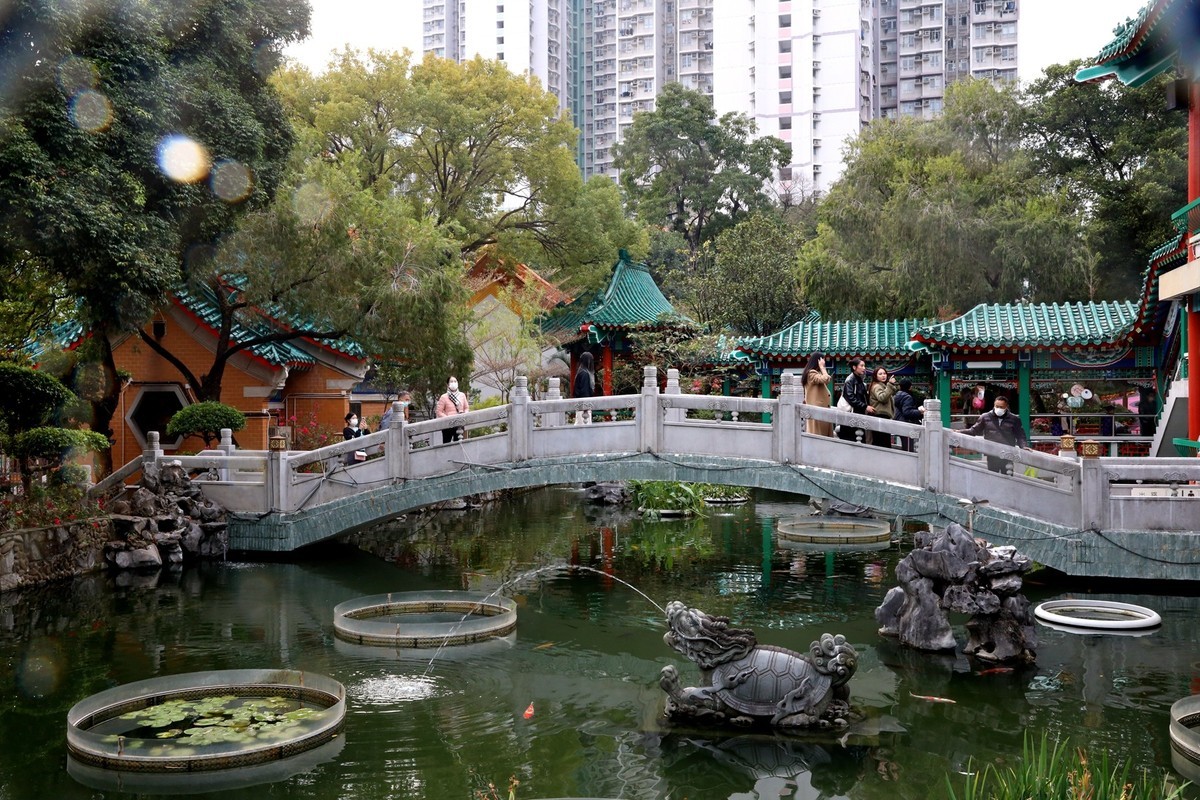 黄大仙寺庙--香港2