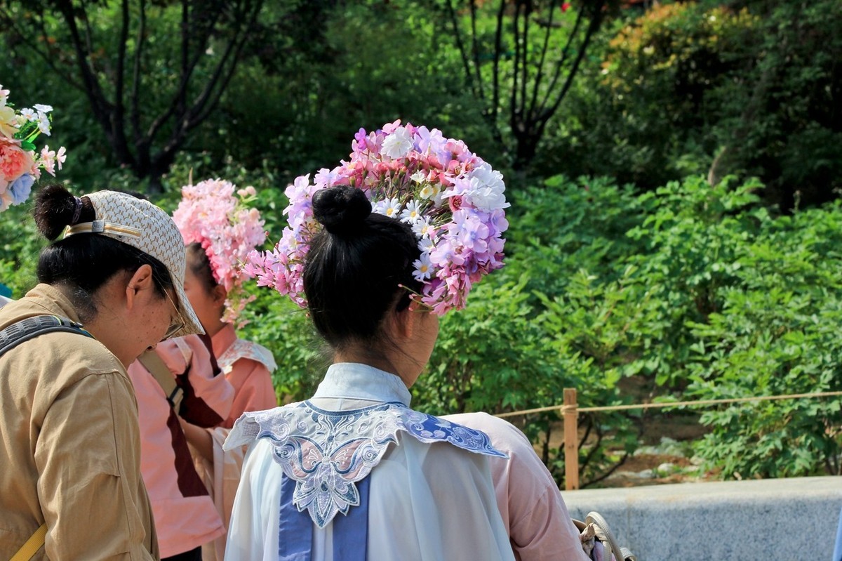 公园抓拍——国风●古筝