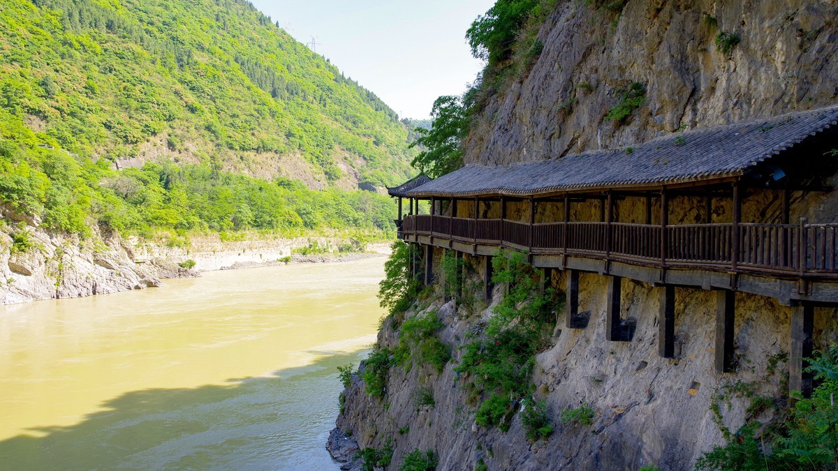 四川广元川北门户--明月峡【3】