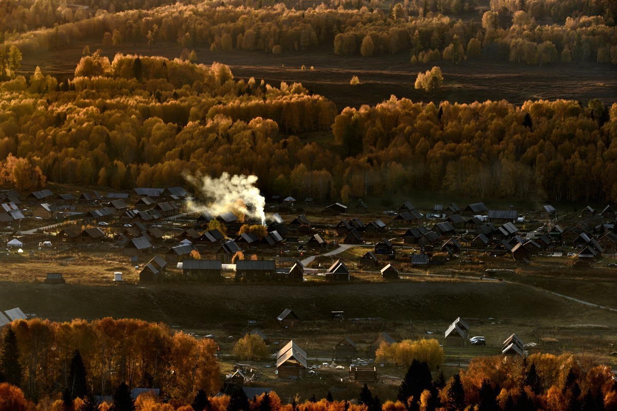 初秋北疆行——阳光洒在禾木村【4】