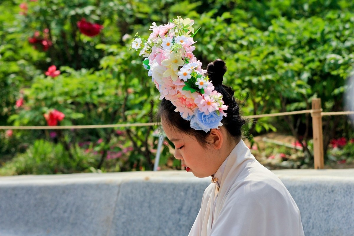 公园抓拍——国风●古筝